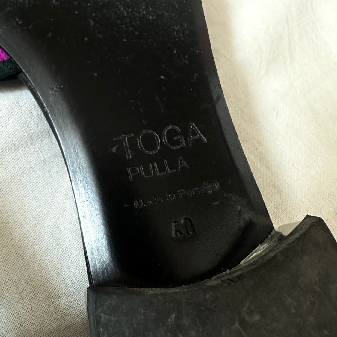 TOGA PULLA 토가 실버 웨스턴버클 슬리퍼 뮬 상품이미지9