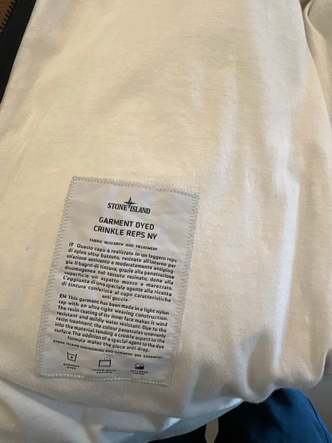 스톤아일랜드 크링클랩스 나일론 자켓 3XL 상품이미지6