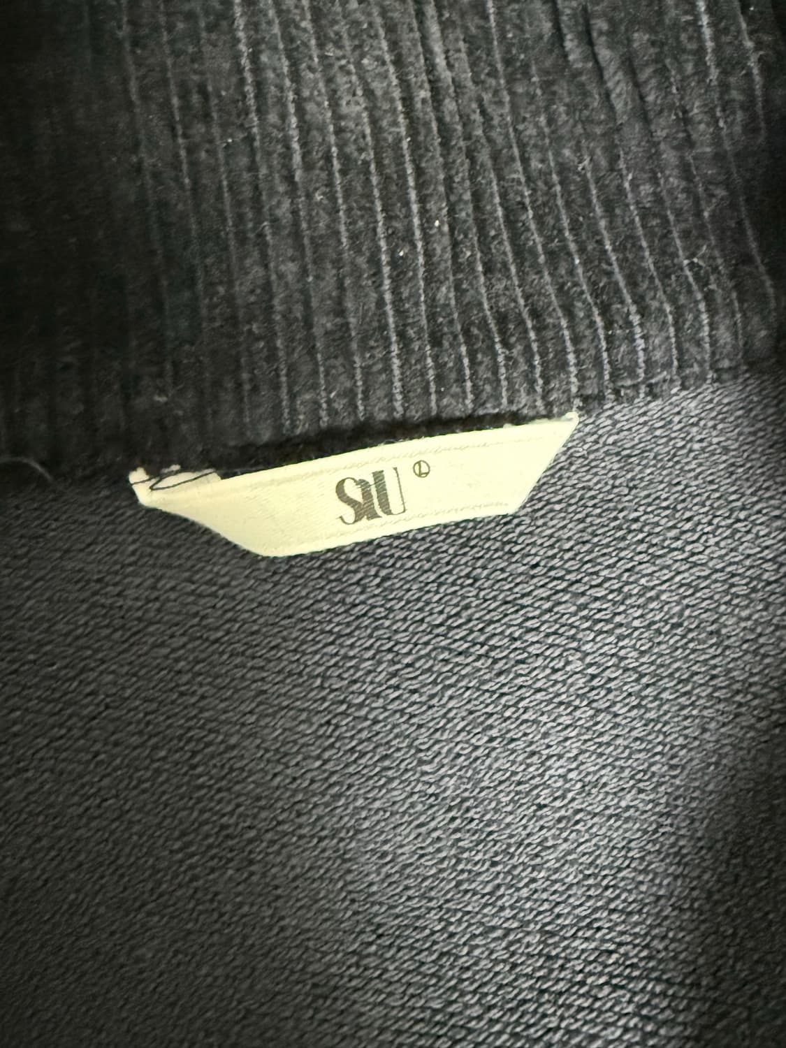 STU 프렌치 테리 자켓 네이비 상품이미지5