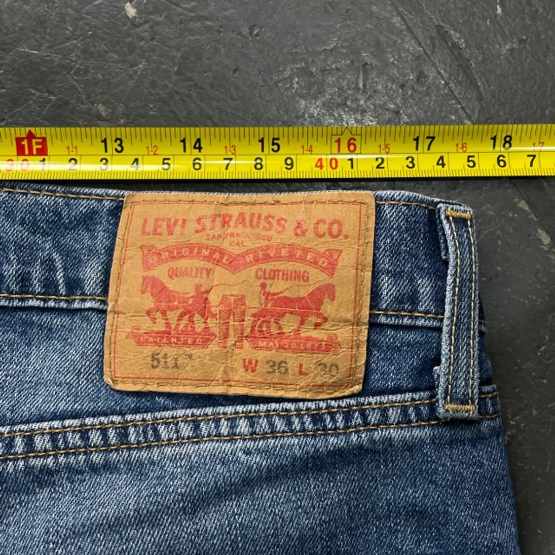 36 리바이스 511 청바지  상품이미지9