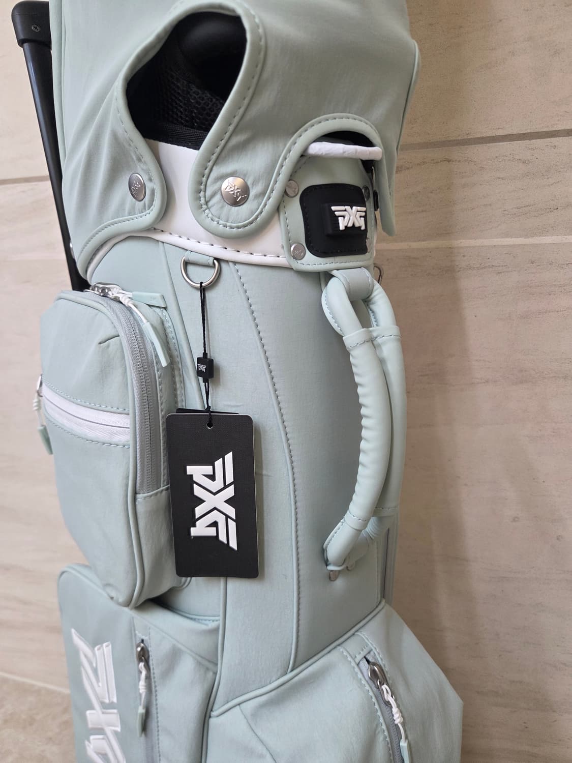PXG 25년 여성 우먼스 휠 캐디백 라이트 민트[새상품 정품] 상품이미지3