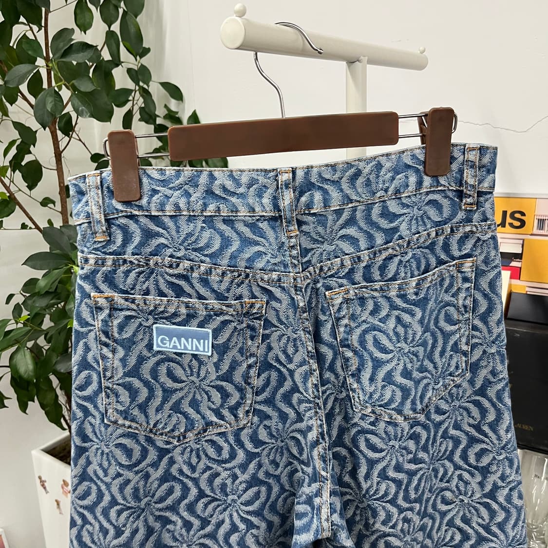 가니 와이드 데님 팬츠 26 상품이미지5