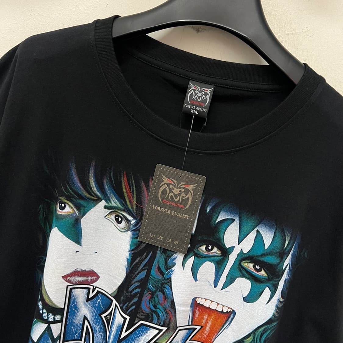 Rock Volution 락볼루션 데드스탁 KISS 락밴드 반팔티 2XL 상품이미지3
