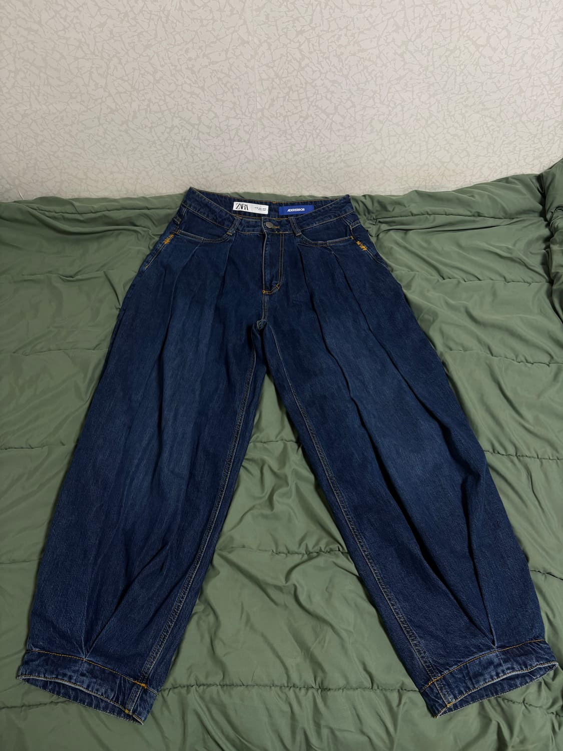 자라 아더에러 와이드 레그진 38 상품이미지1