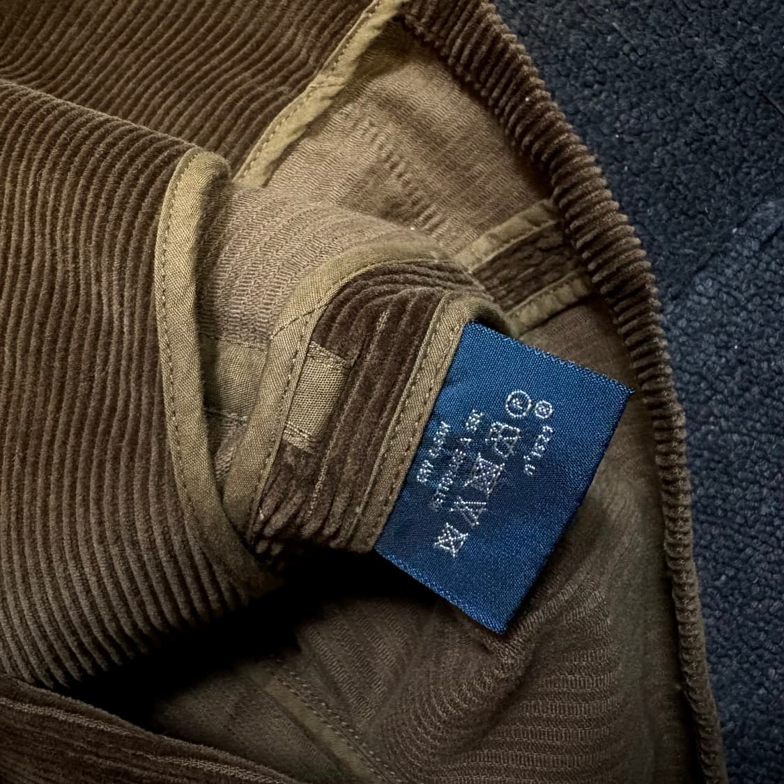 폴로 브라운 코듀로이 블레이저 L 상품이미지4