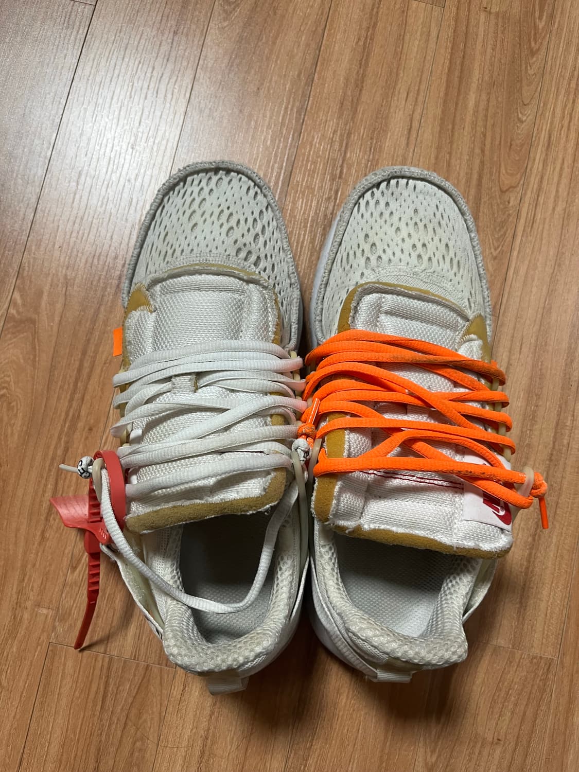 나이키 x 오프화이트 프레슈토 화이트 260 상품이미지3