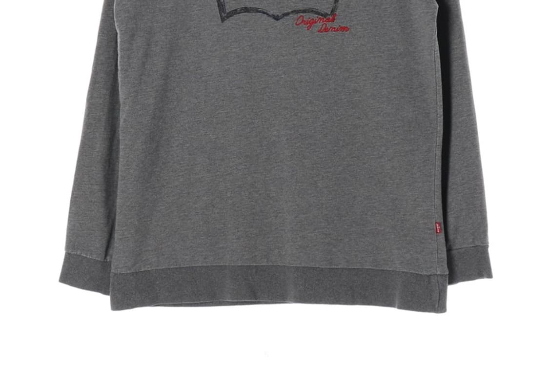 리바이스 그레이 맨투맨 160 상품이미지4