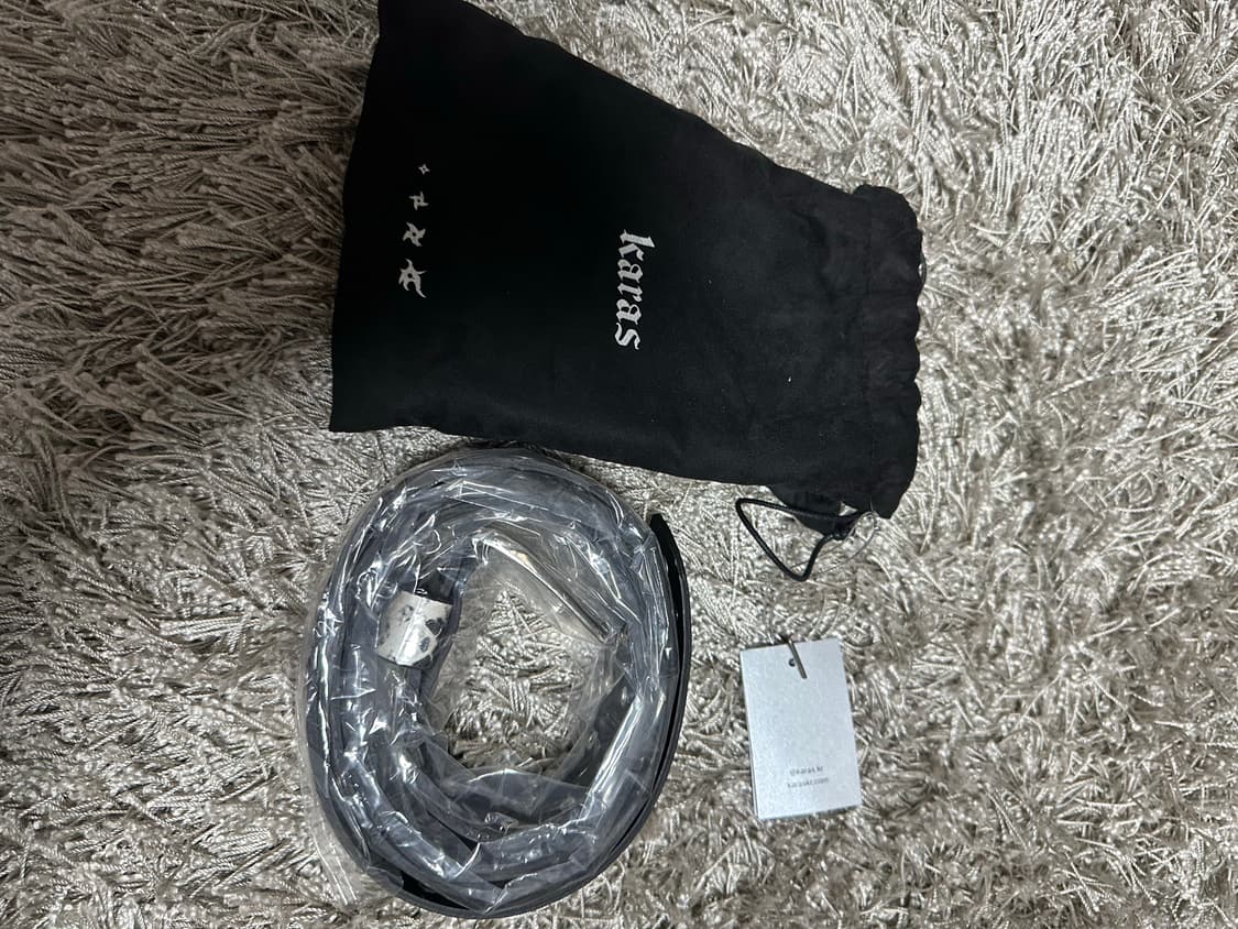 [3] Karas 카라스 스터드 파이톤 벨트 상품이미지2