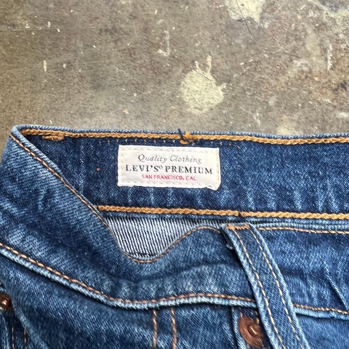 28) 리바이스 501 프리미엄 청바지 빅E 데님팬츠 상품이미지5
