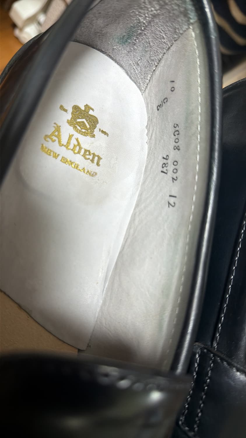 알든 987 슈즈 10E 사이즈 (풀박스+알든 슈트리) 상품이미지10