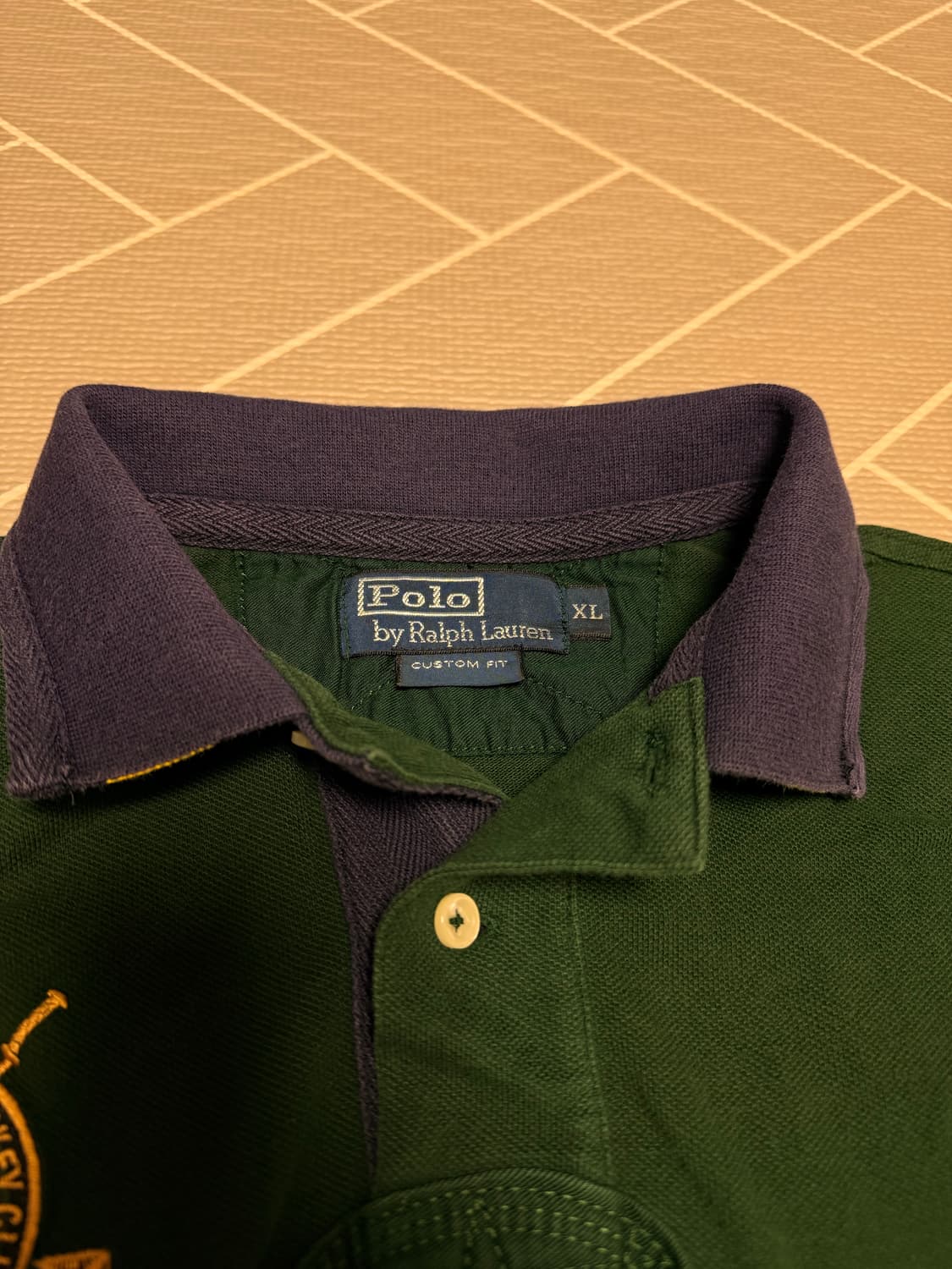 폴로 빅포니 긴팔 그린 럭비티 상품이미지4