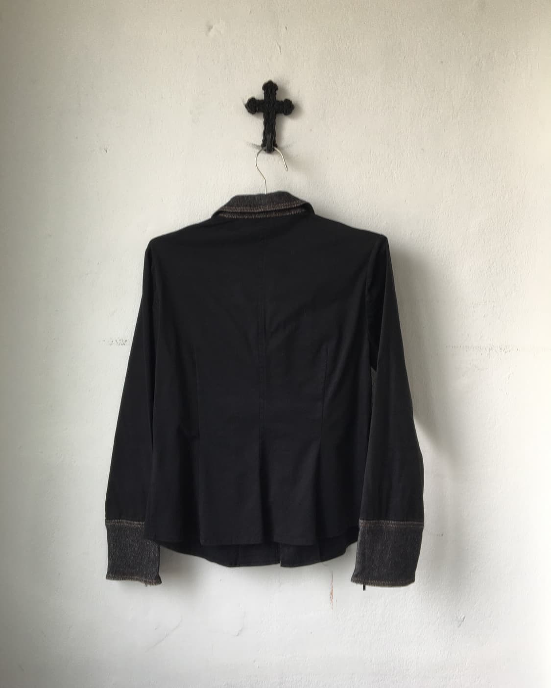 Collar point shirt zip up 상품이미지2