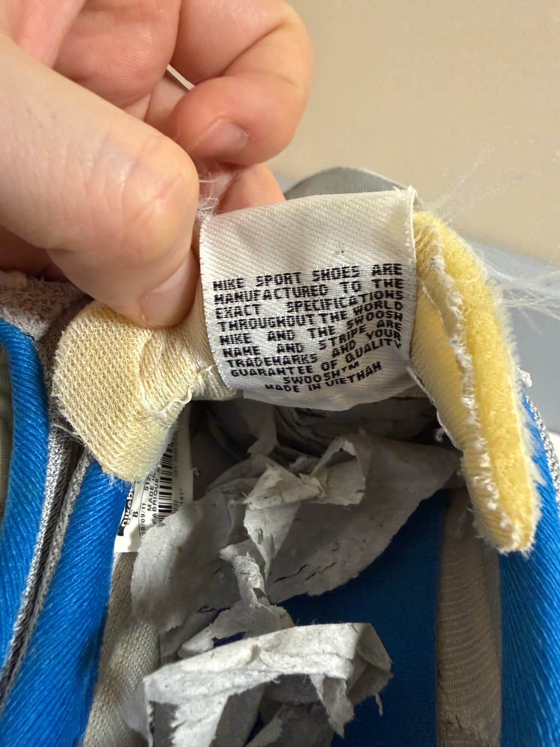 [260] 나이키 에어 테일윈드 빈티지 회파 QS 상품이미지6