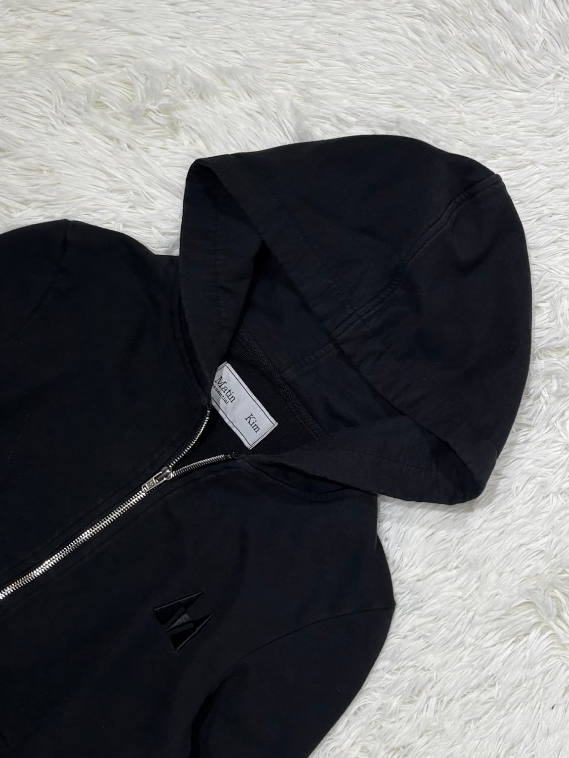 마땡킴 크롭 투웨이 후드집업 상품이미지5