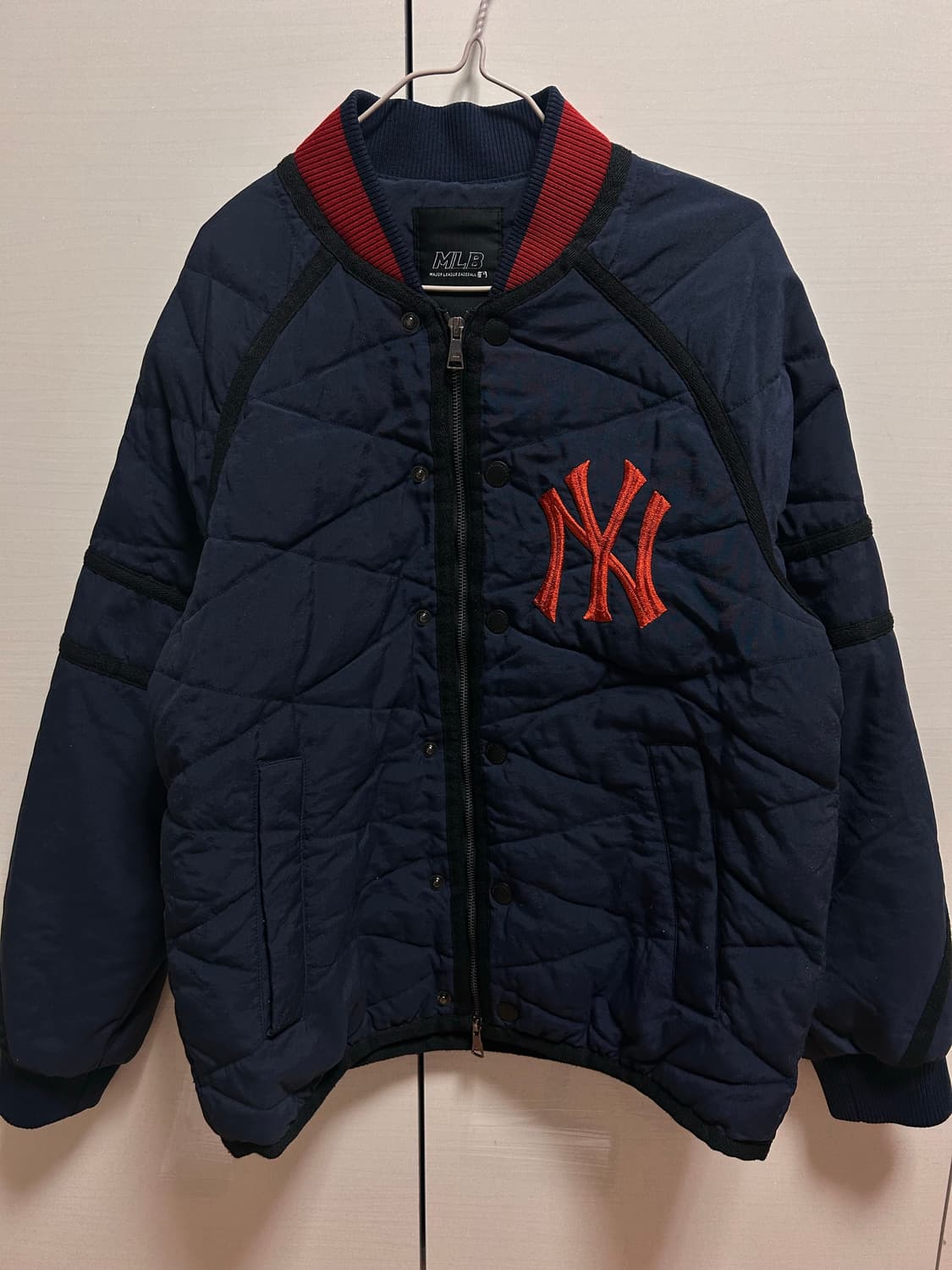MLB 뉴욕 양키스 퀼팅 자켓 M(95) / 실측 110 상품이미지1