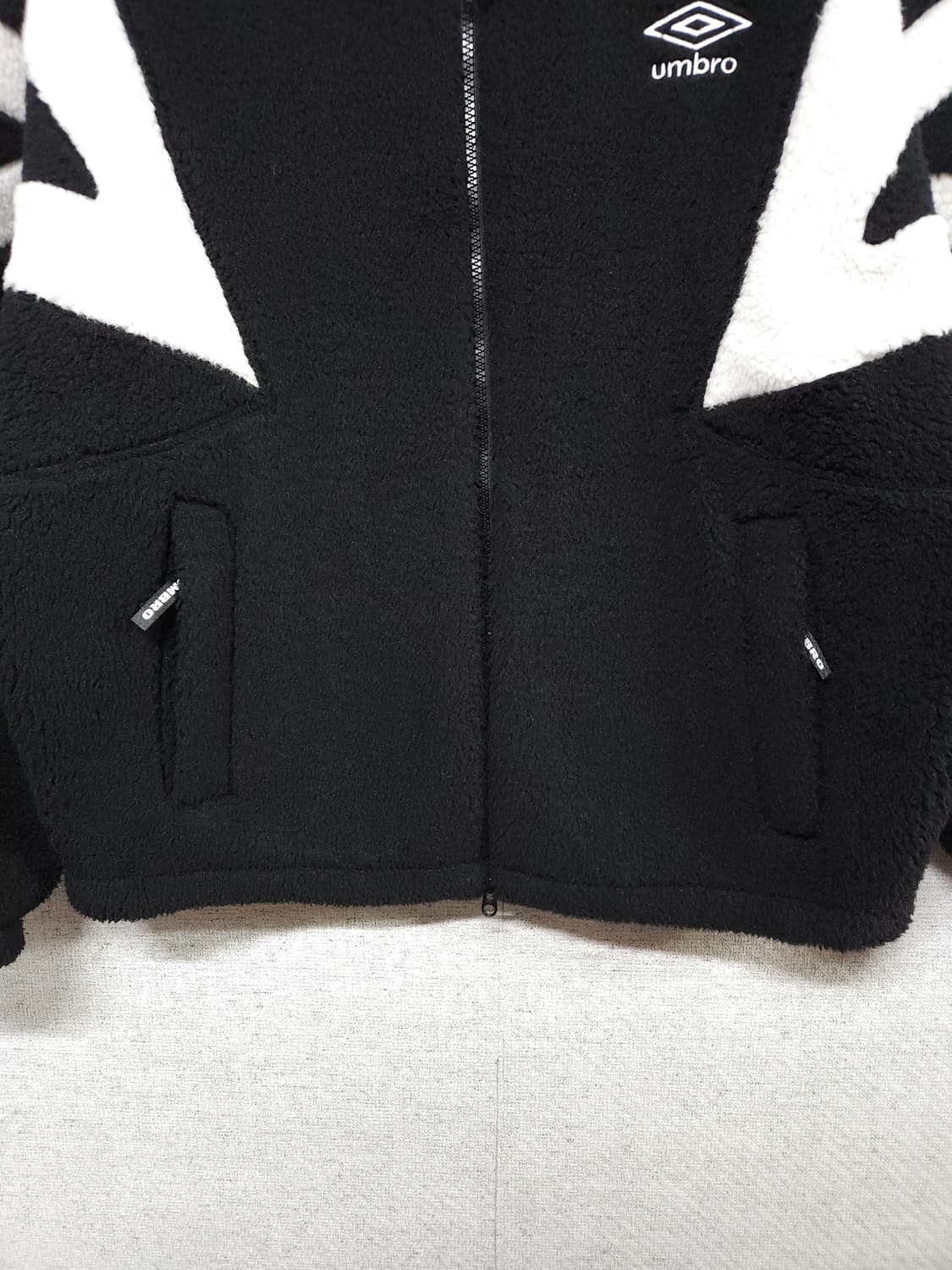 엄브로 오버핏 플리스 자켓 뽀글이 (여성오버핏) 상품이미지3