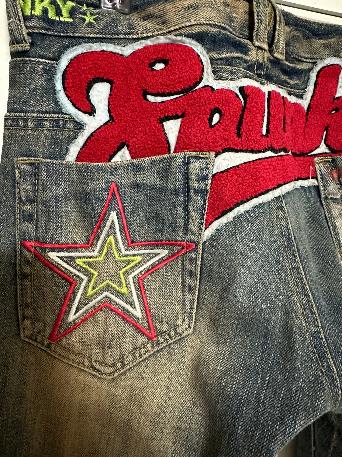 Japanese semi flared patch denim 상품이미지8