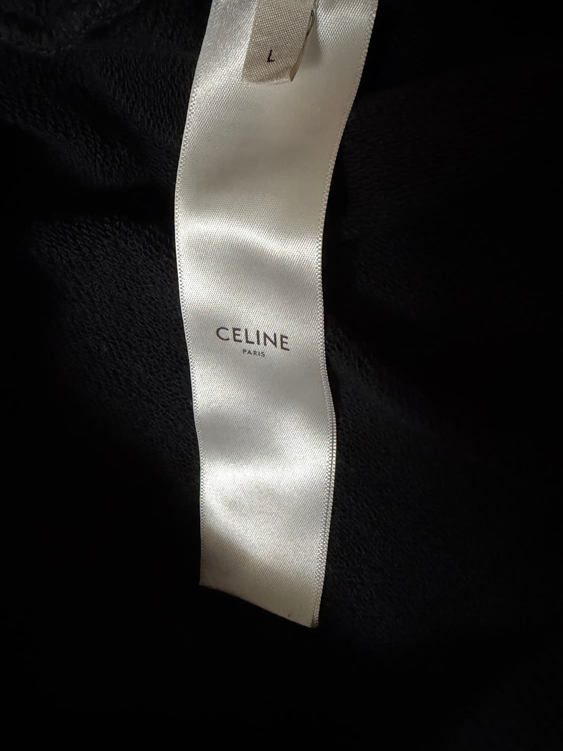 셀린느 로고 후드티 L 상품이미지3