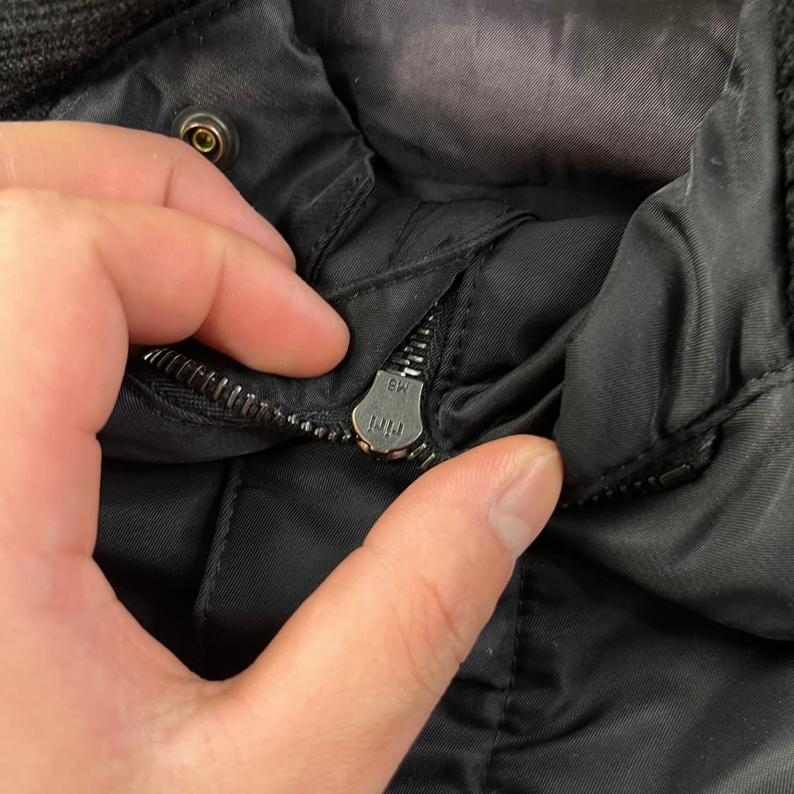 100 휴고보스 아카이브 마원 블루종 자켓 상품이미지4