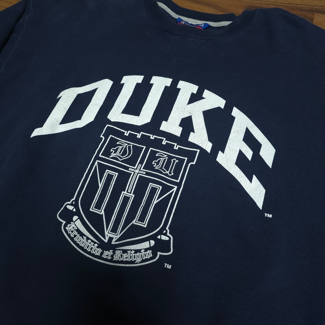 [XL]00s 빈티지 챔피온 스웻셔츠 네이비 상품이미지2