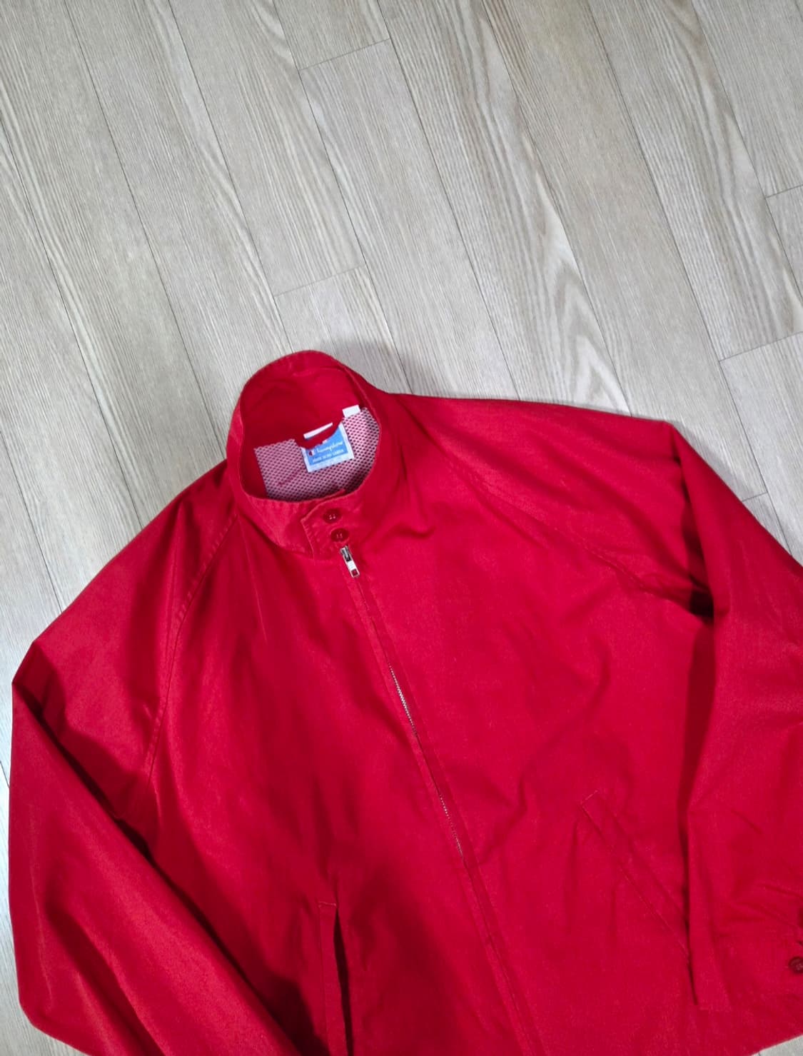 챔피온 핫 레드 스윙탑 재킷 상품이미지2