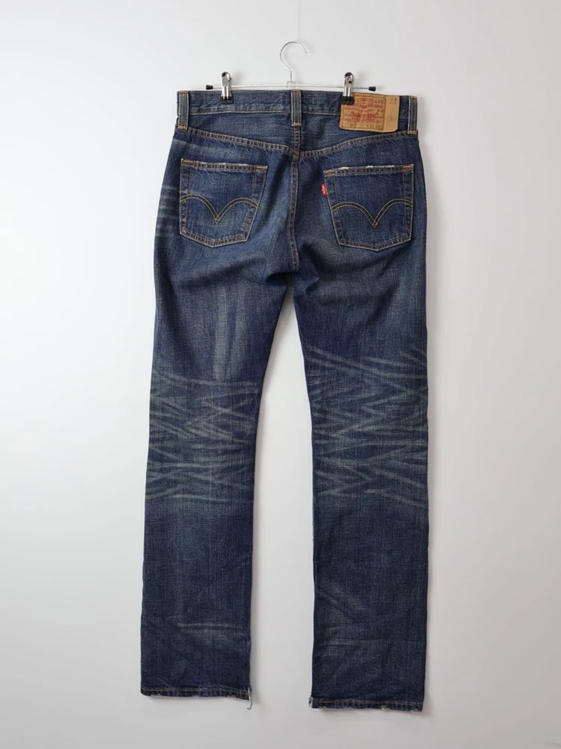Levi’s 501 Washed Distressed Denim 상품이미지5