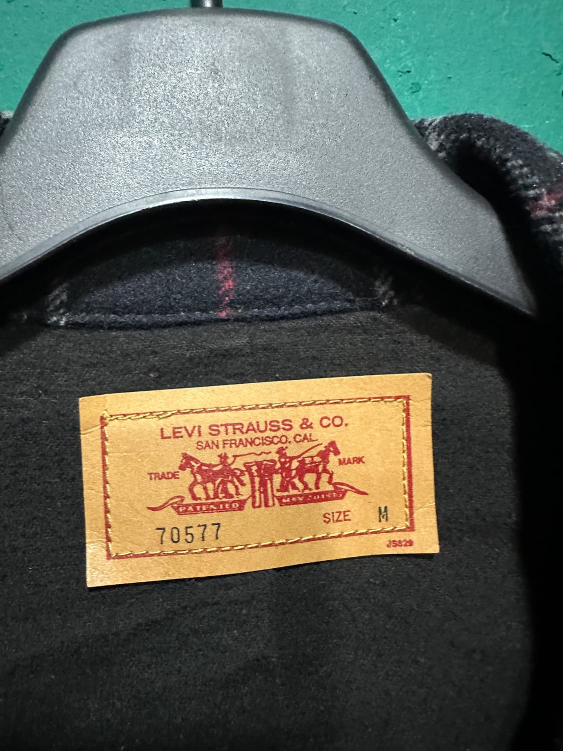 리바이스 1세대 일본판 지쟌 울 트러커자켓M 상품이미지3