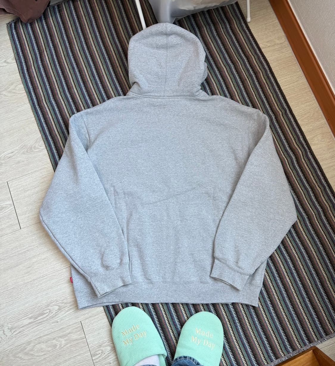 슈프림 s로고 후드집업 상품이미지3