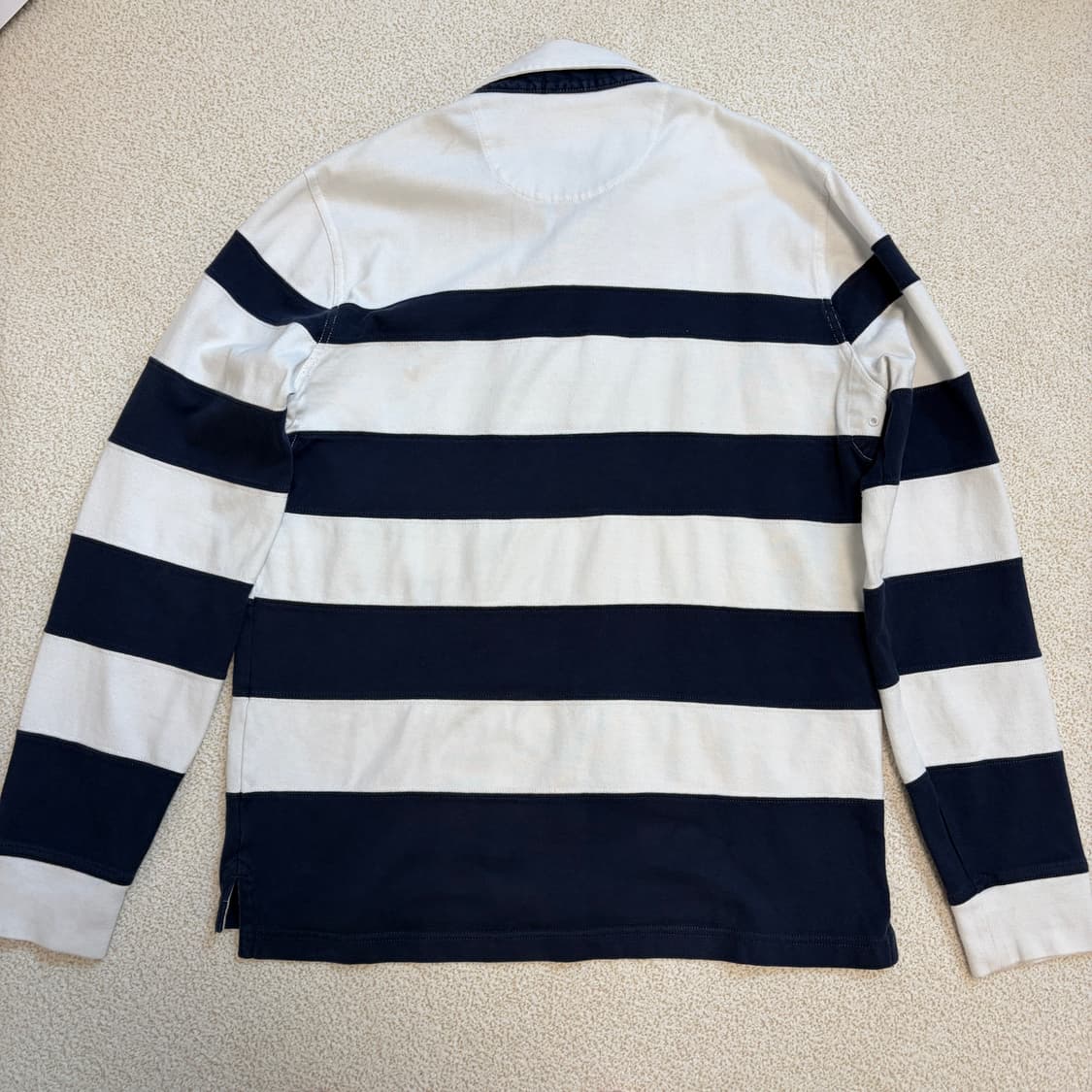 브룩스브라더스 스트라이프 럭비티 L 상품이미지4