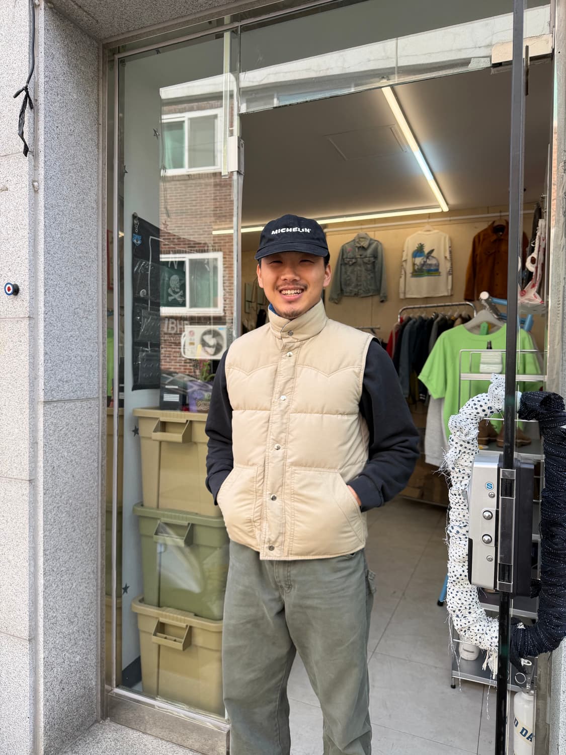 vtg down vest 상품이미지8