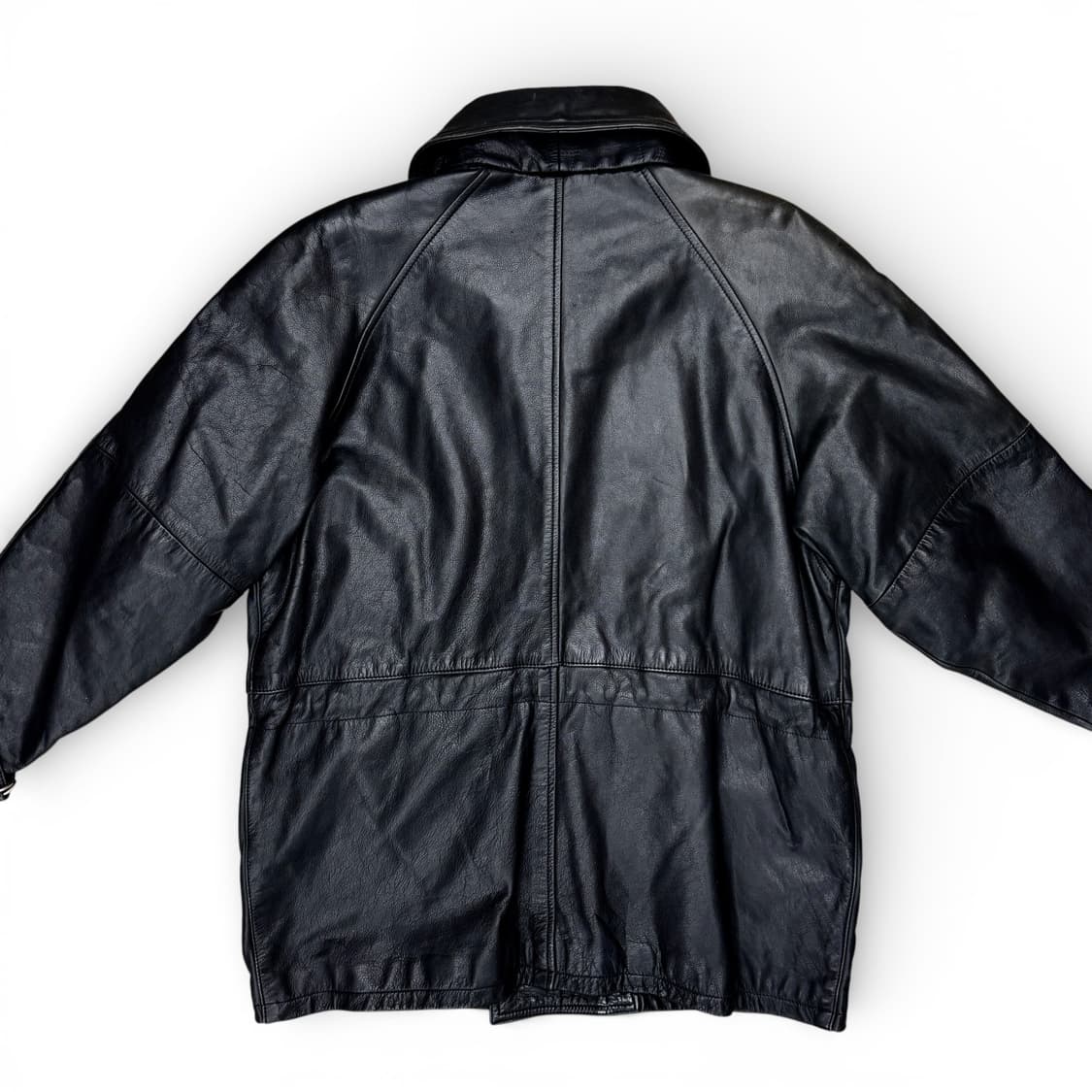 80's Boneville Navy Arctic 레더 자켓 상품이미지2