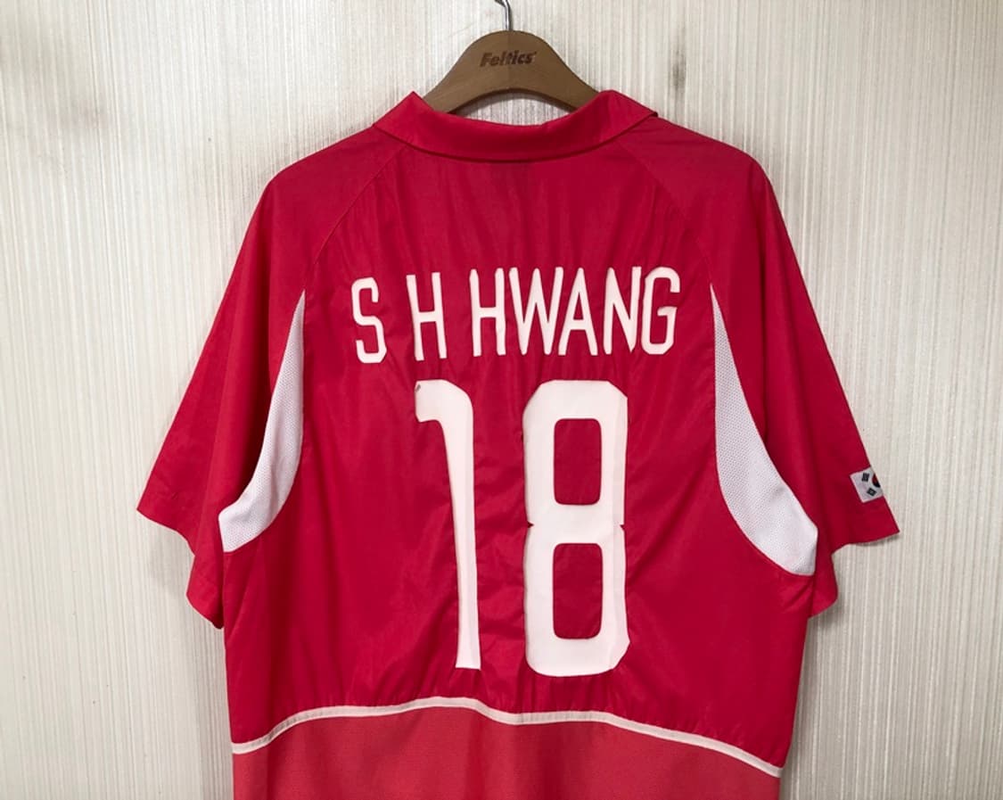 나이키국대 국대KOREA 02-04 축구국대유니폼 L #18 황선홍 상품이미지9