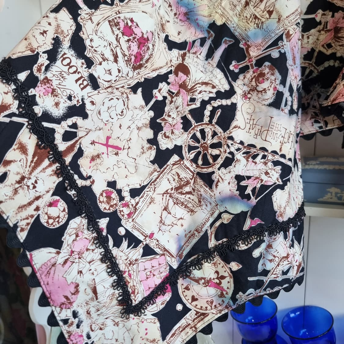 Alice and the Pirates 언밸런스 러플 스커트 상품이미지8