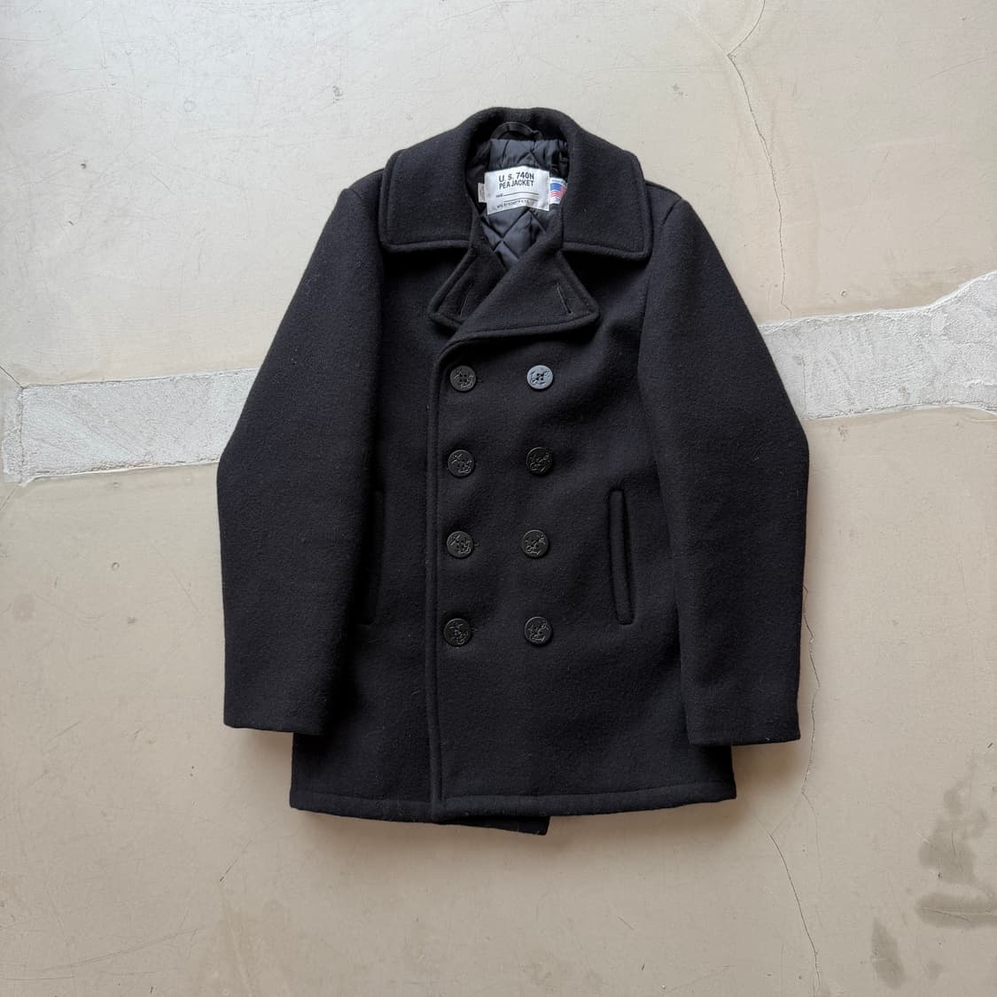 쇼트 울 피코트 상품이미지1