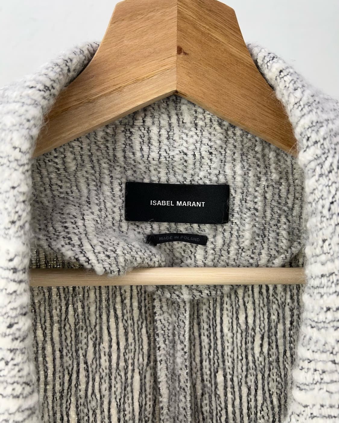 이자벨 마랑 그레이 알파카 싱글 블레이져  상품이미지6