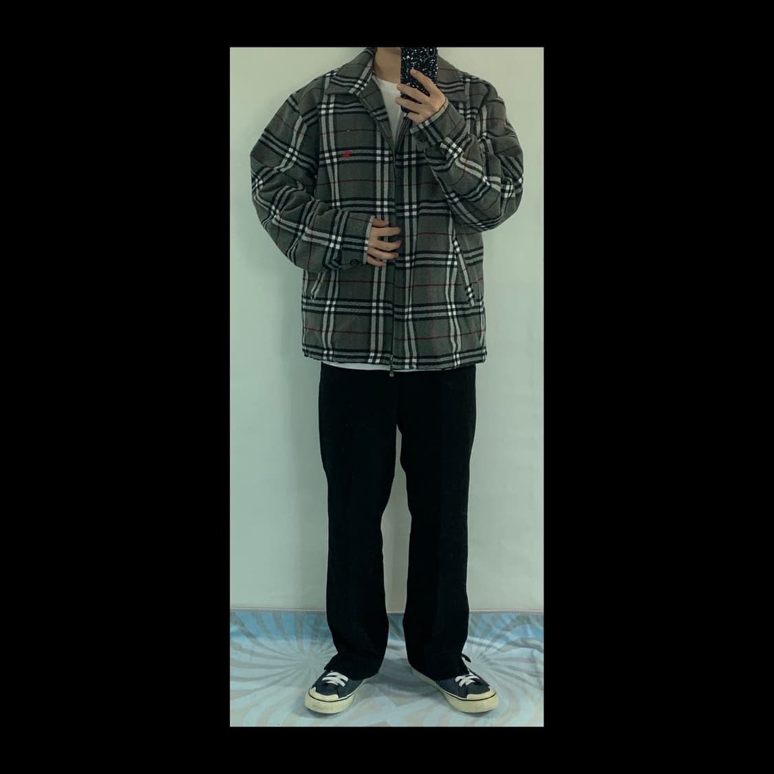 버버리 노바체크 울자켓(정품) 상품이미지2