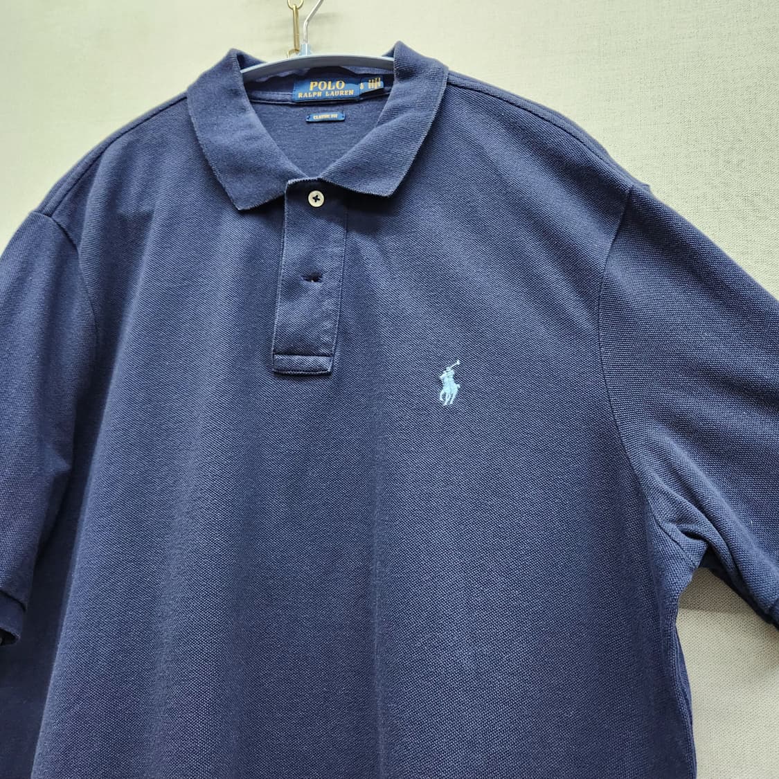 폴로랄프로렌 로고자수 반팔카라 L(XL) 상품이미지3