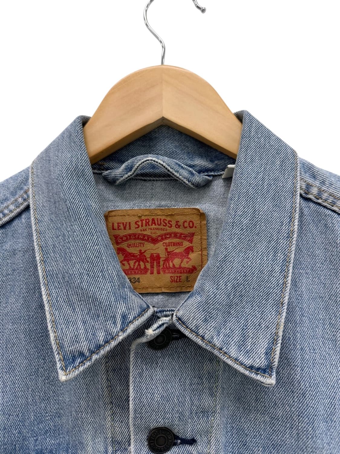 리바이스 데님자켓 (L) 상품이미지3