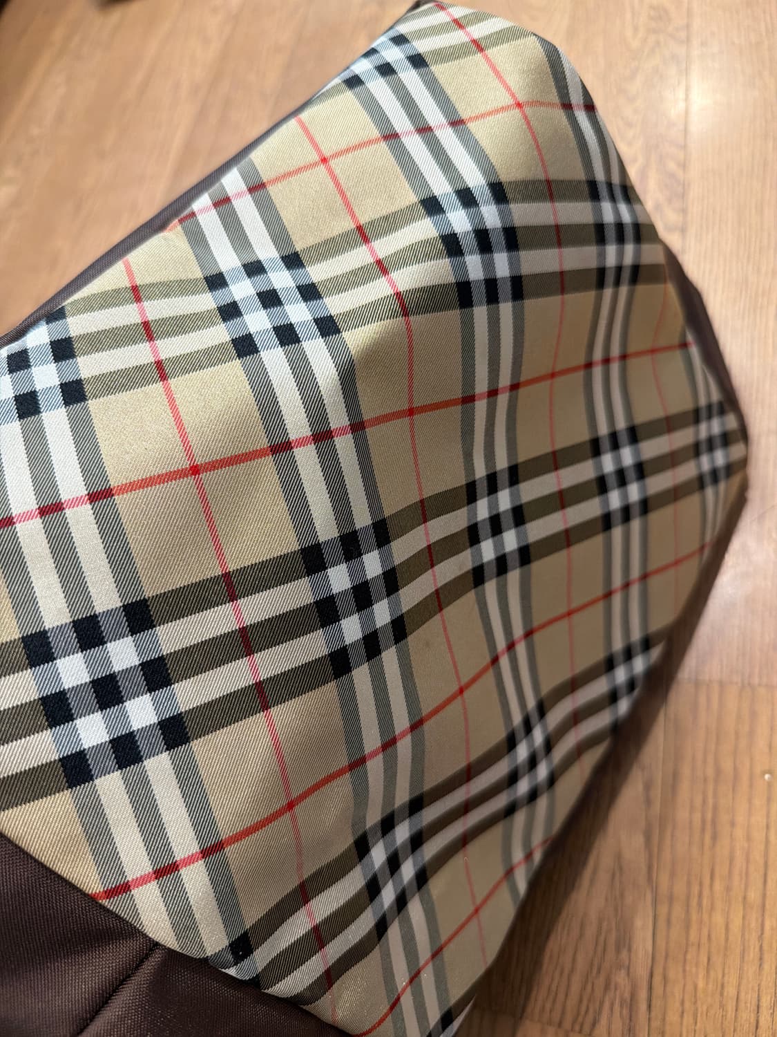 버버리 블루라벨 나일론 레더 토트백 상품이미지6