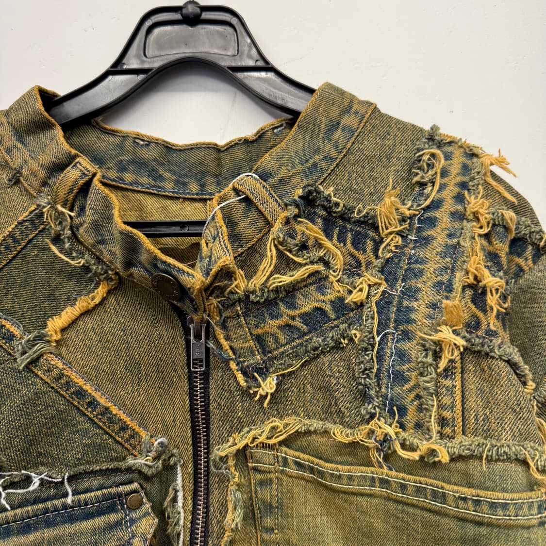 Vintage Rework Patch Crop Jacket 상품이미지3