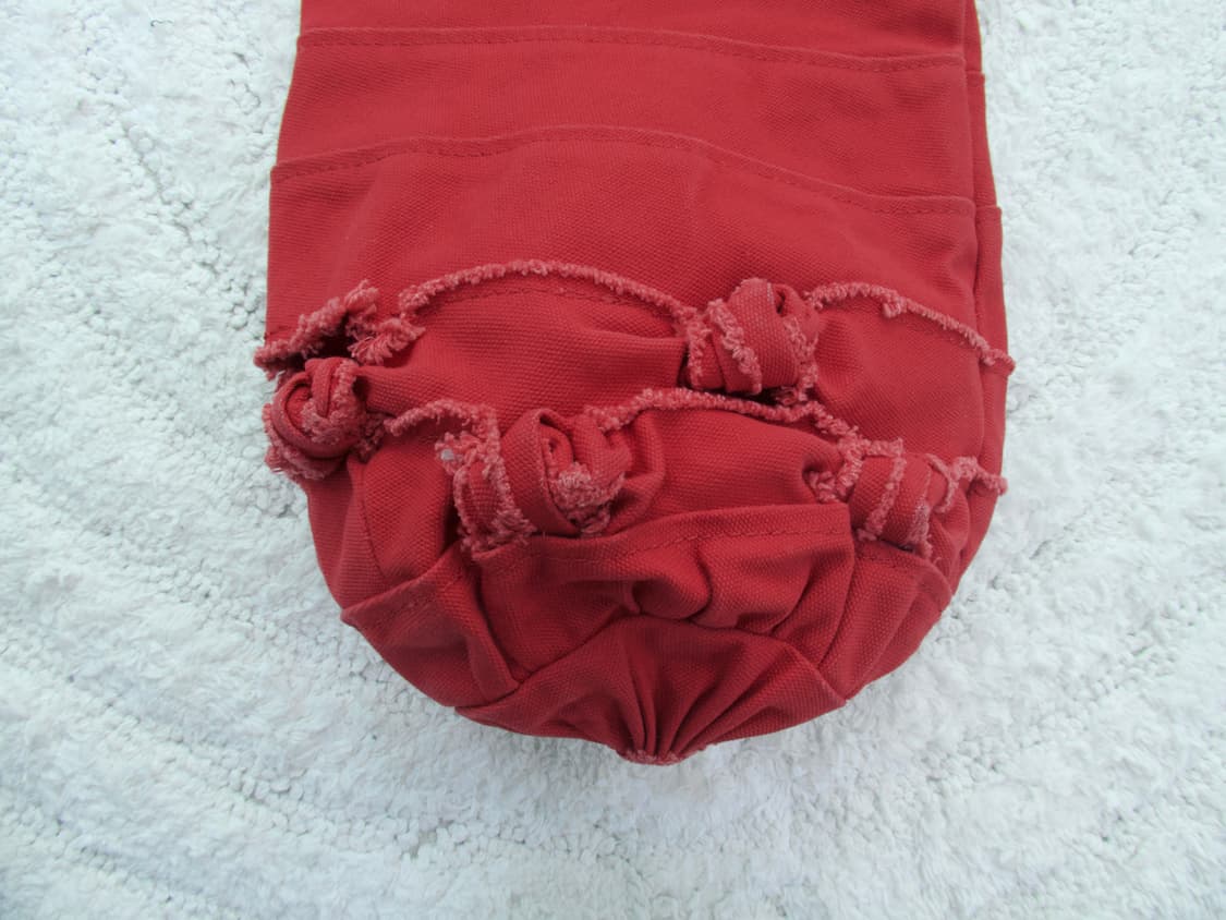 꼼데가르송 레드 토트백 상품이미지3