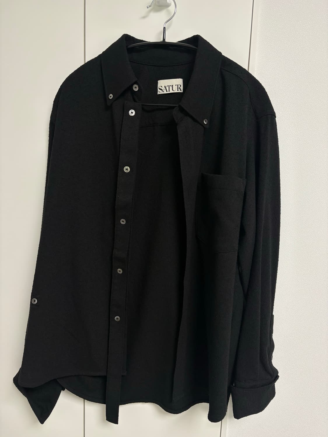 블랙 세터 셔츠 상품이미지1