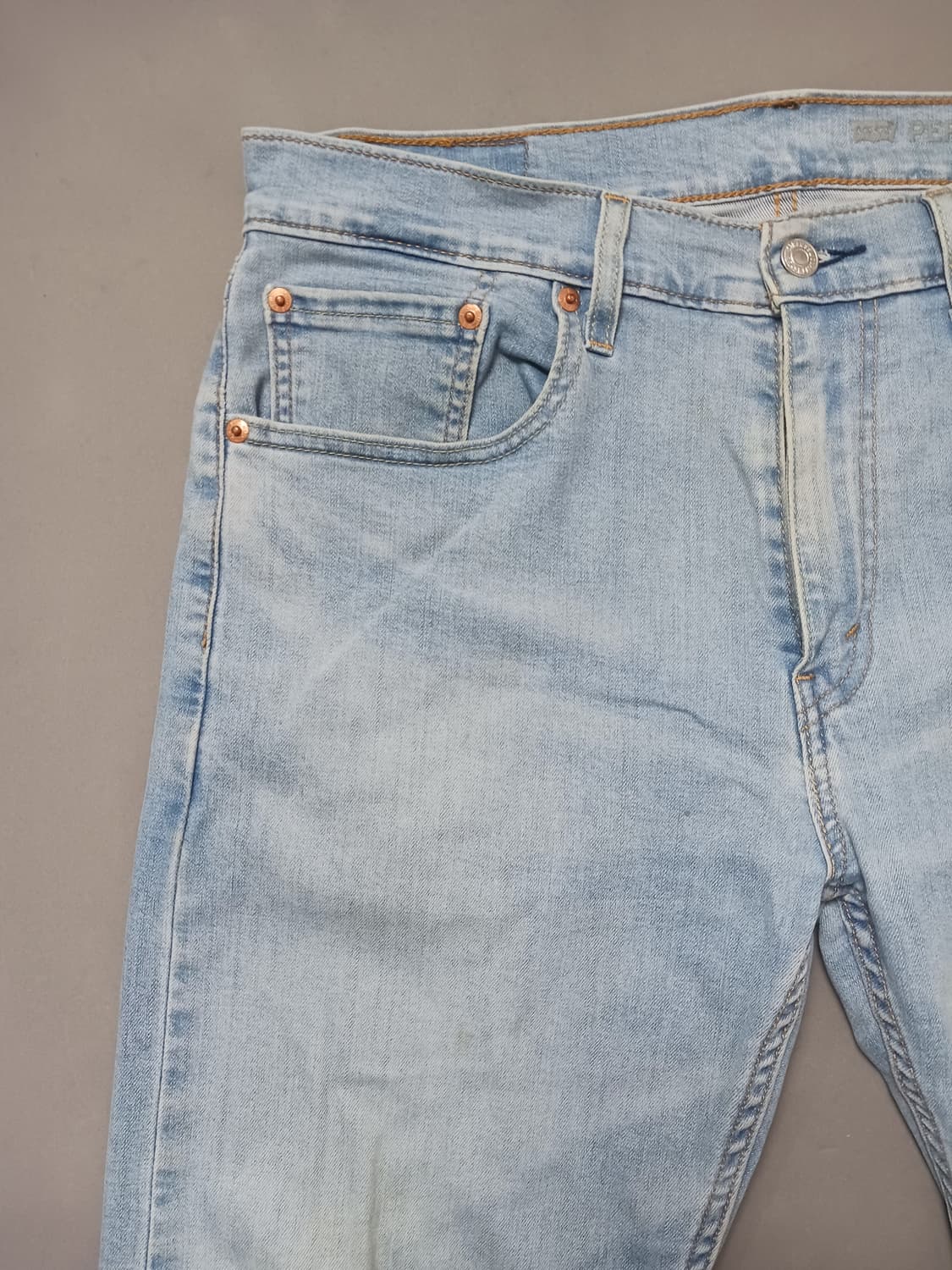 [32] 리바이스 502 연청 쿨 레귤러 테이퍼드진 청바지 상품이미지2