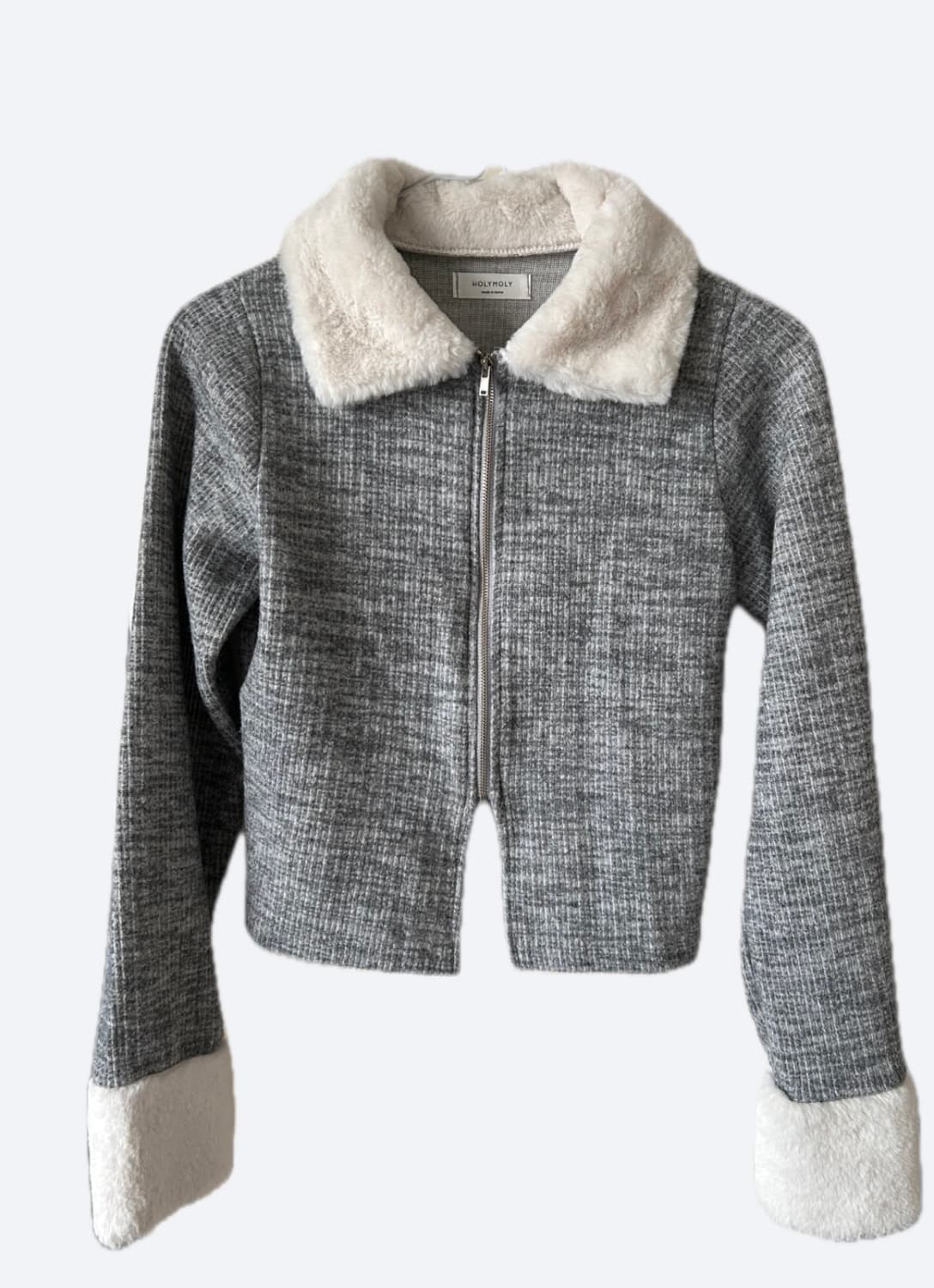 퍼 집업 가디건 상품이미지1