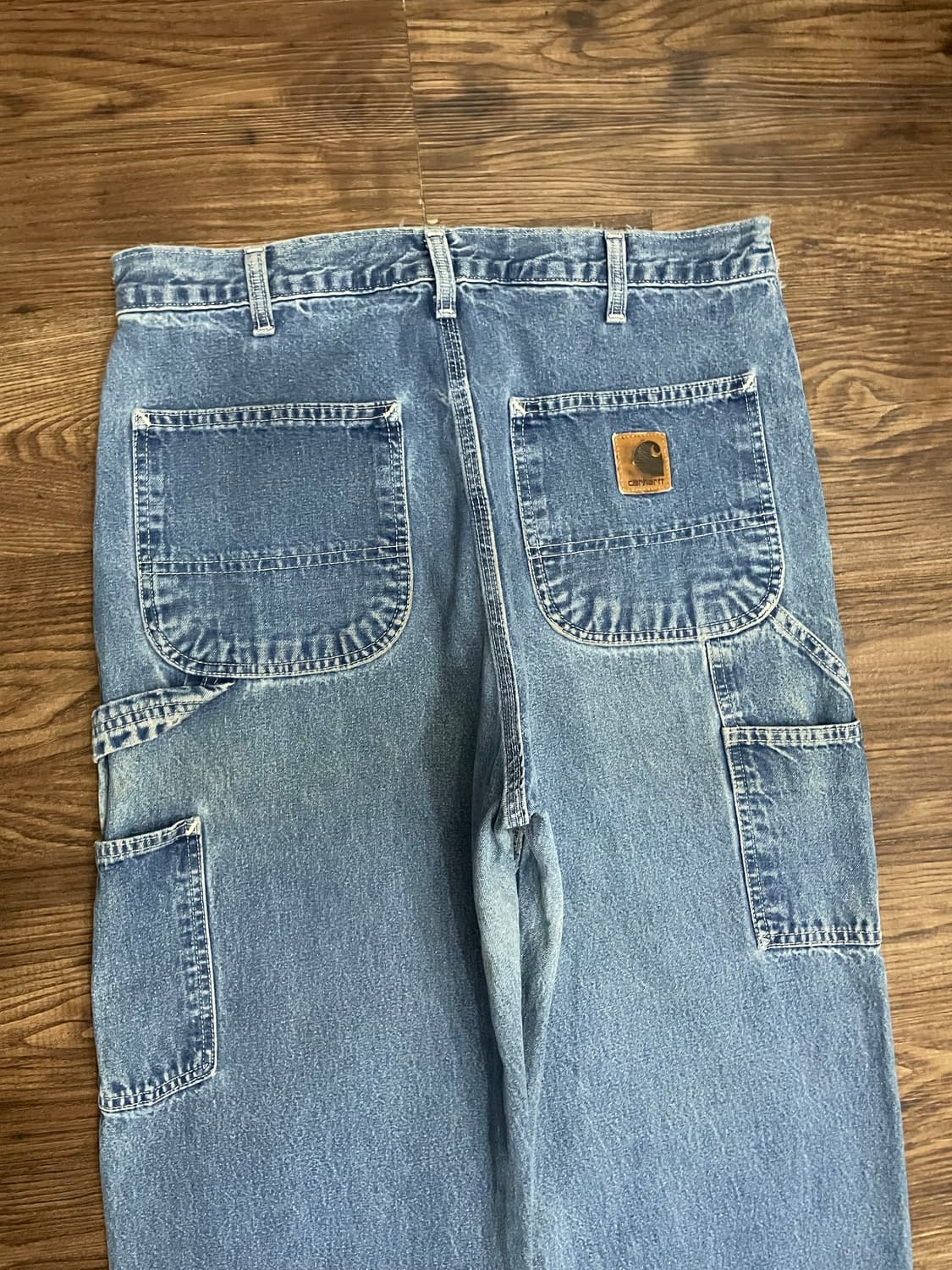 90s-00s 칼하트 카펜터 데님 워크 팬츠  상품이미지8