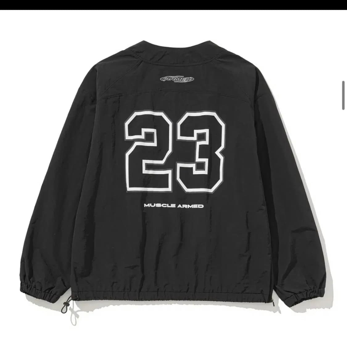 [머슬암드] 머슬암드 바람막이 맨투맨 우븐맨투맨 아노락 상품이미지4