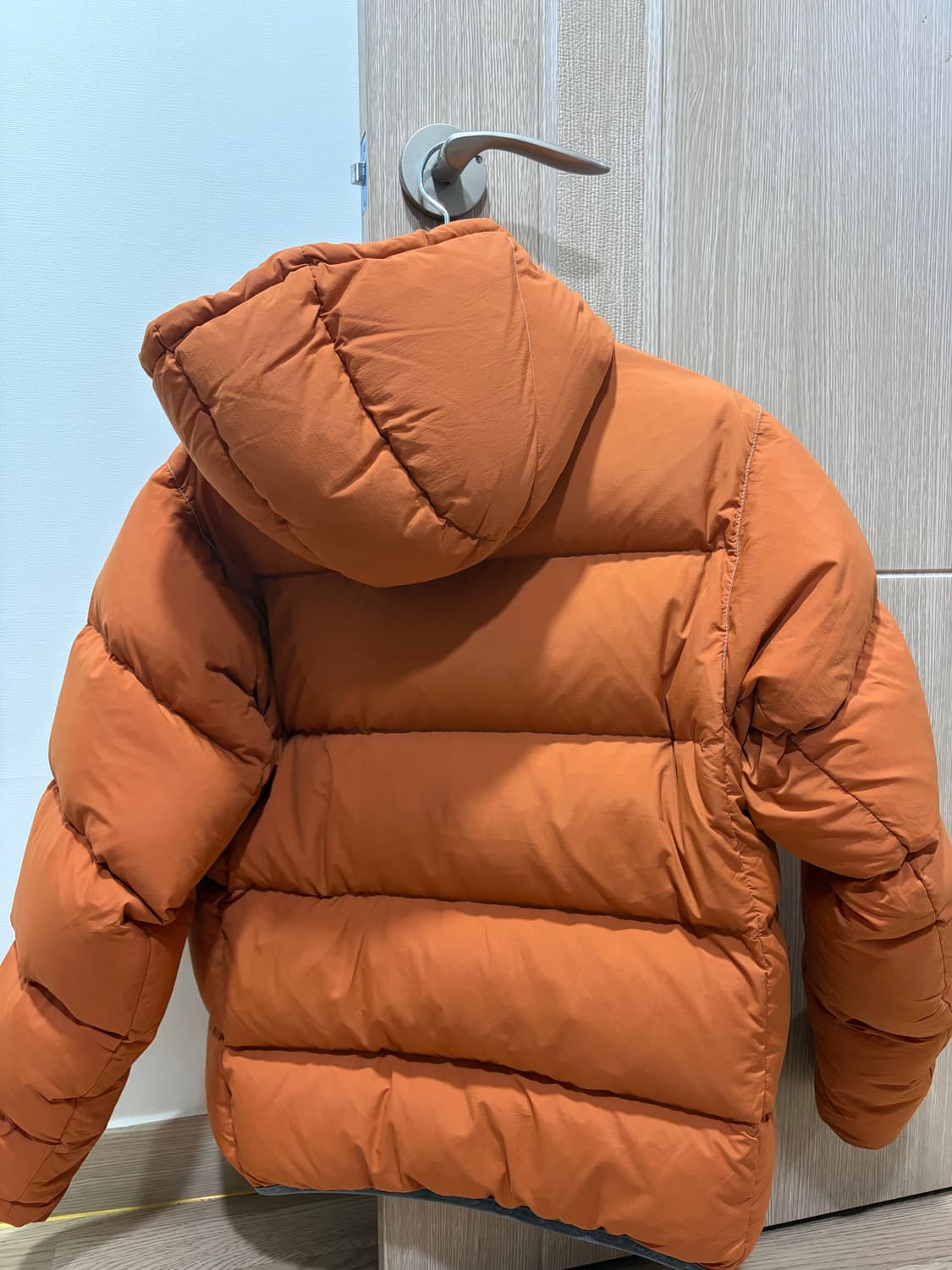 [M] 앤드원더 x 그라미치 구스 다운 패딩 오렌지 상품이미지7