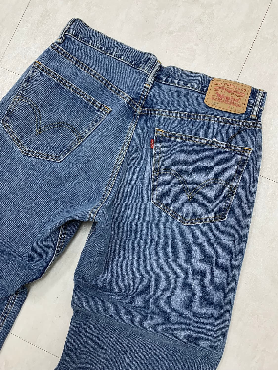 리바이스 550 데님 팬츠 #260 상품이미지8