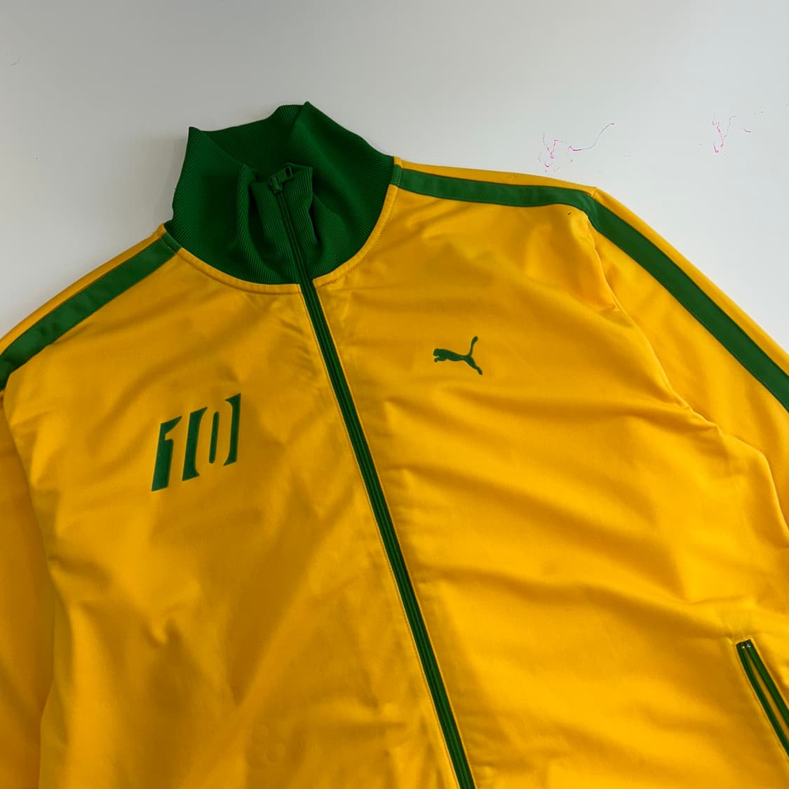 Puma 퓨마 jamach 옐로우 그린 배색 져지  상품이미지4