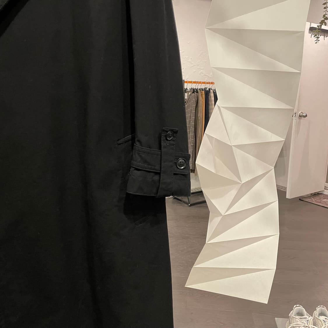 요지야마모토 코튼 더블 코트 상품이미지3